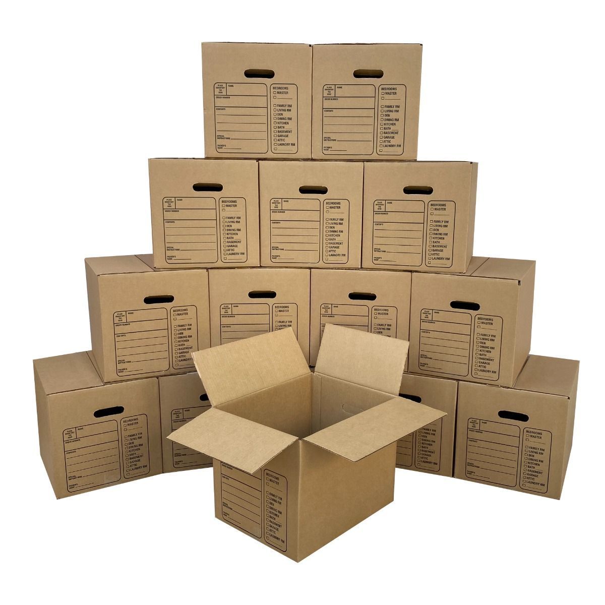 Small Moving Boxes: Premium Labeled for Movers
