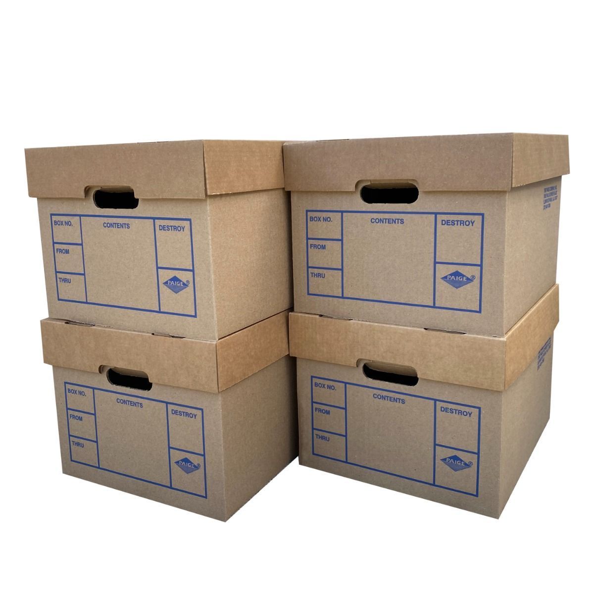 Cardboard File Boxes