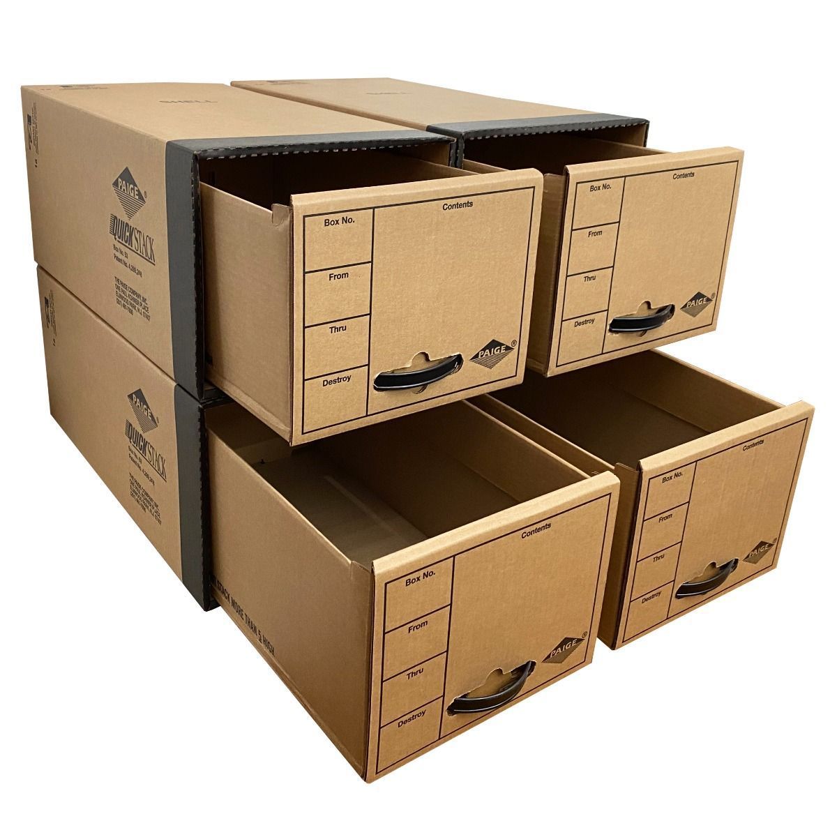Quick Stack Transfile Boxes