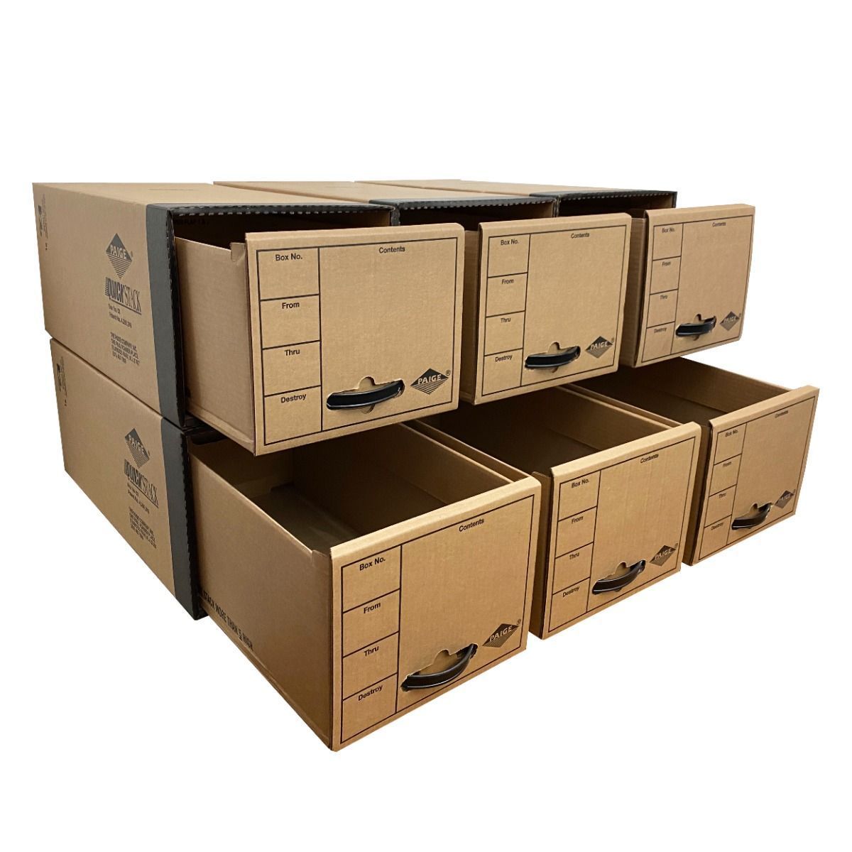 Quick Stack File Boxes