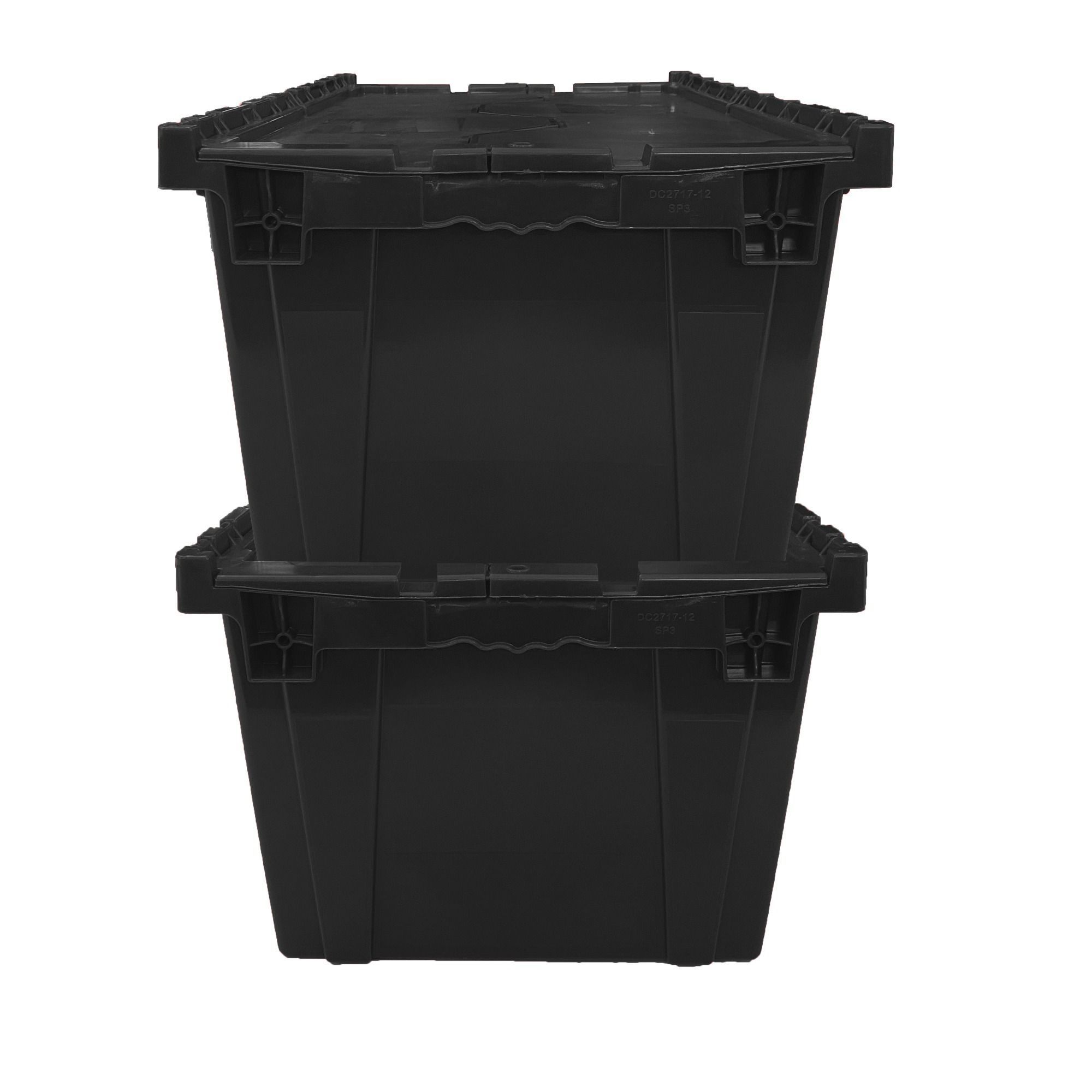 Storage and Packing Plastic Crates, 27" x 17" x 12"