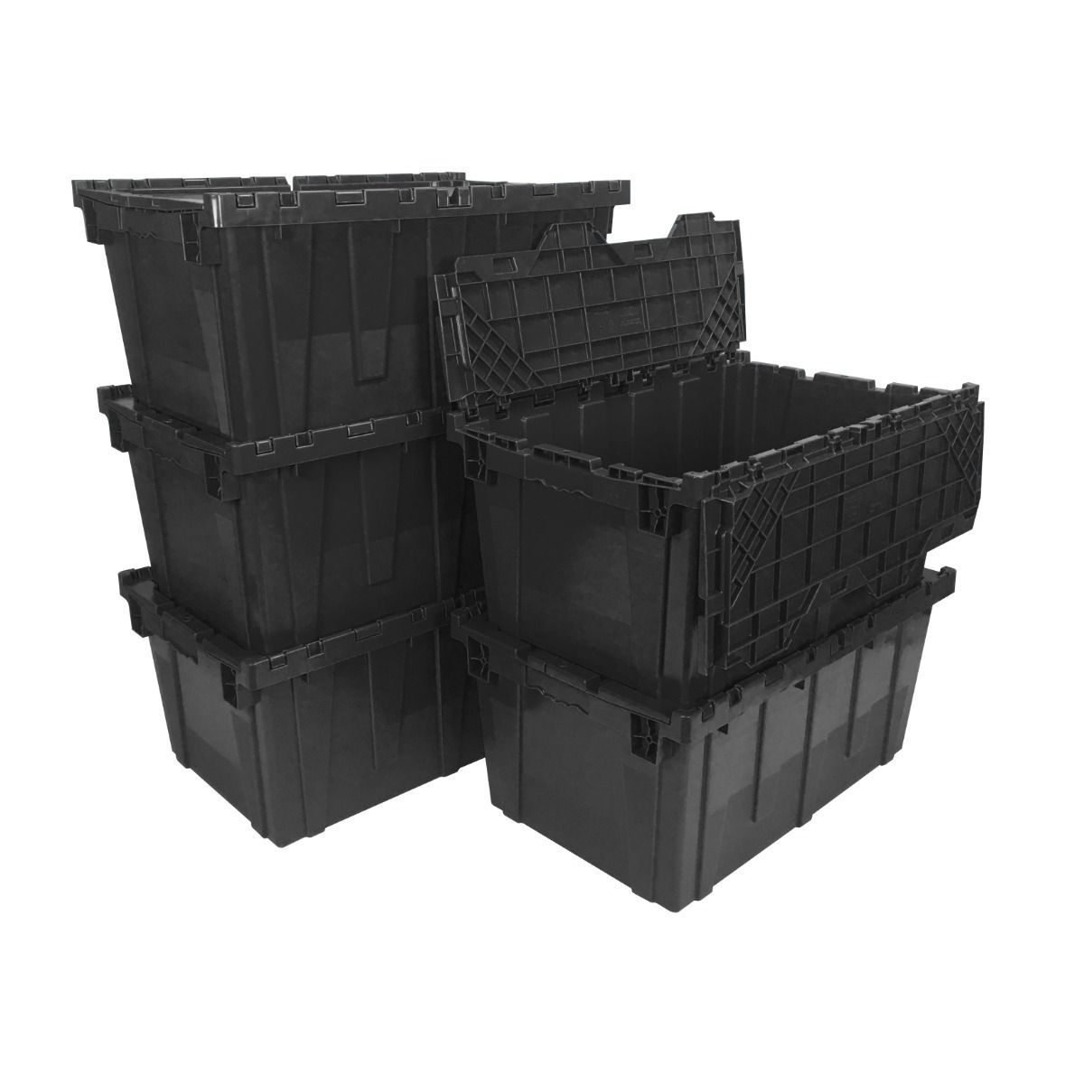 Storage and Packing Plastic Crates, 27" x 17" x 12"