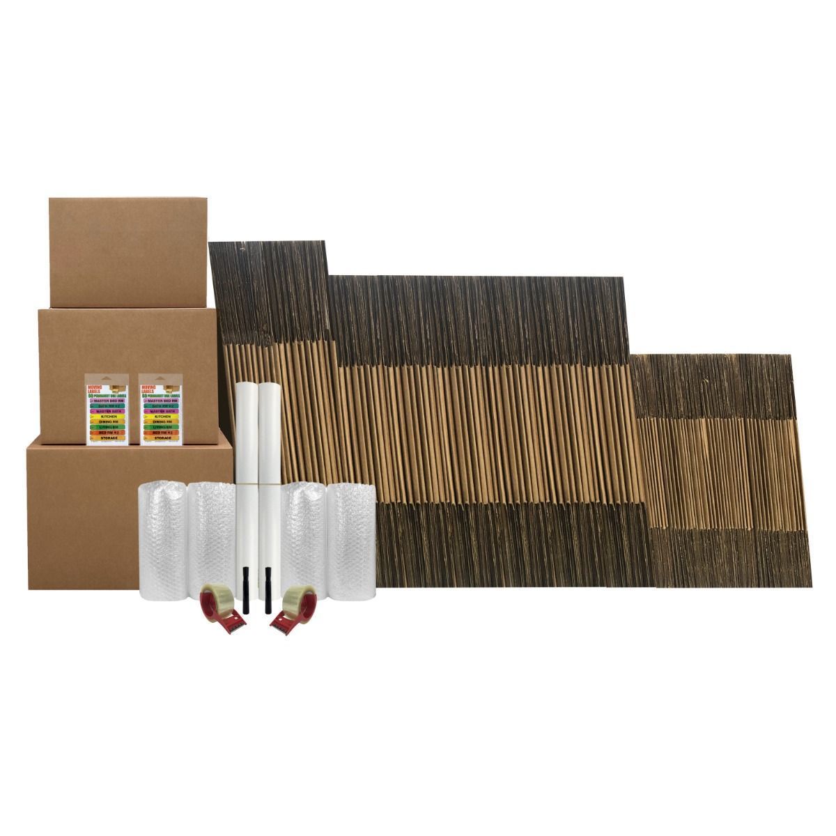 Moving Boxes Kits for Hotels, Charities, Habitat Homes