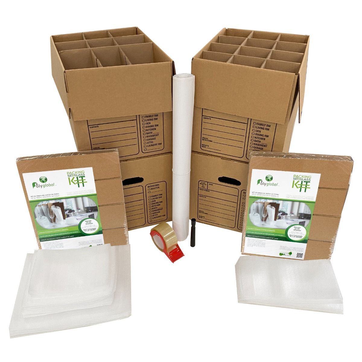 Moving Boxes for Kitchen Items